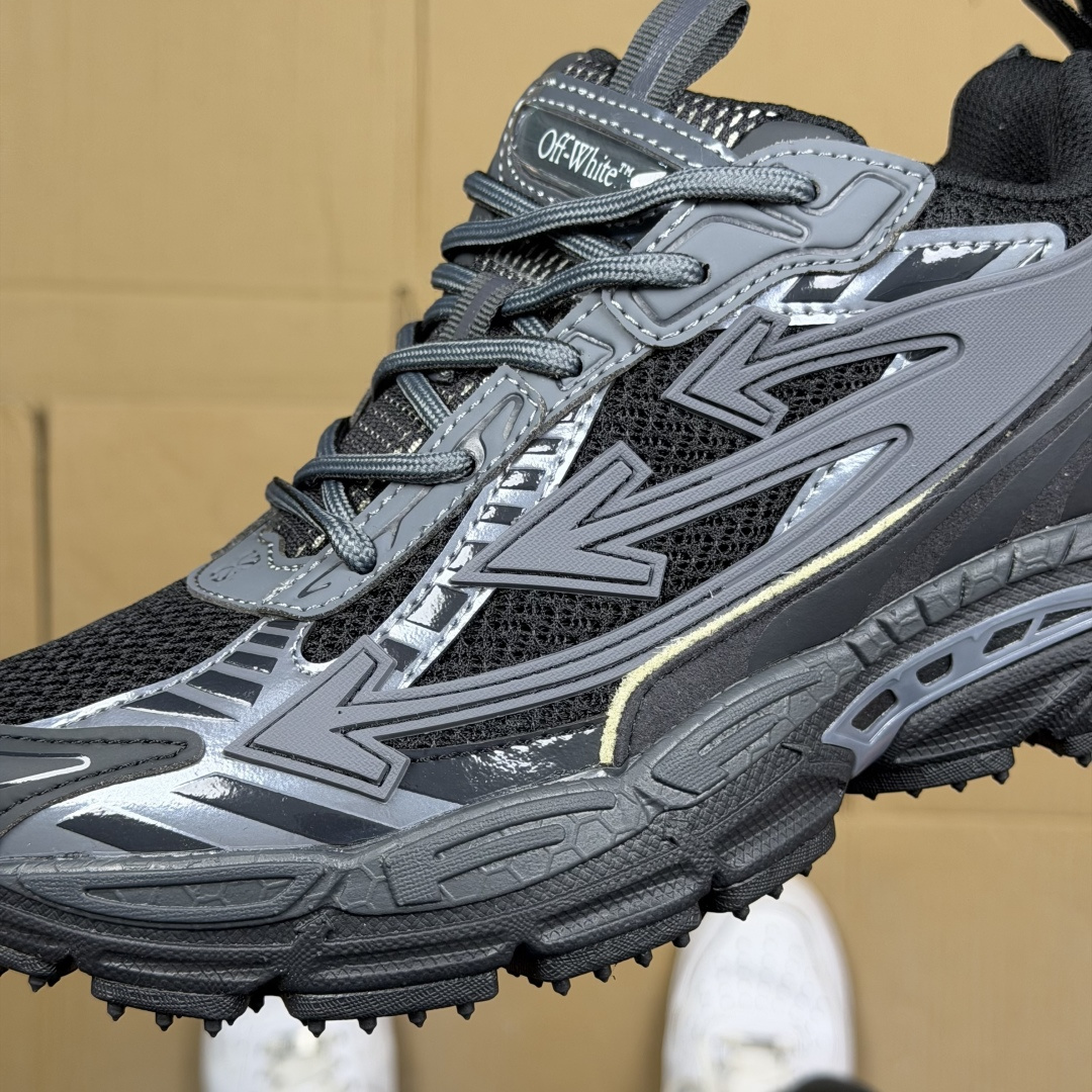 OW解构休闲跑鞋/复古老爹鞋 46色！OFF-WHITE Be Right Back 工艺很复杂！010