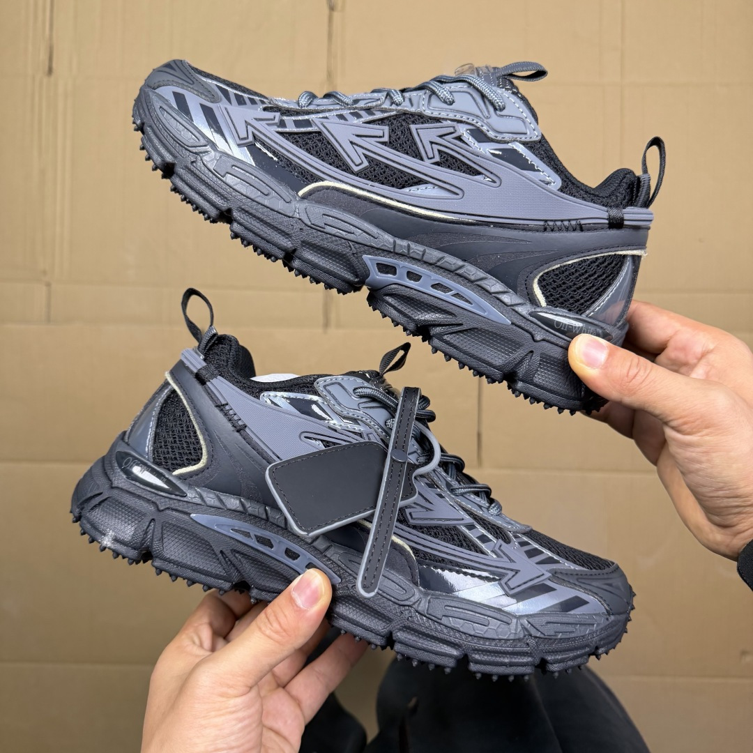 OW解构休闲跑鞋/复古老爹鞋 46色！OFF-WHITE Be Right Back 工艺很复杂！010