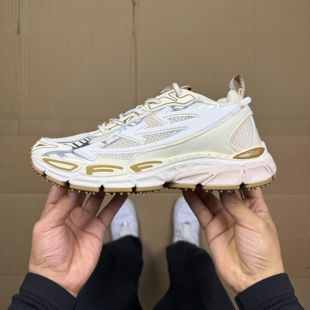 OW解构休闲跑鞋/复古老爹鞋 46色！OFF-WHITE Be Right Back 工艺很复杂！010