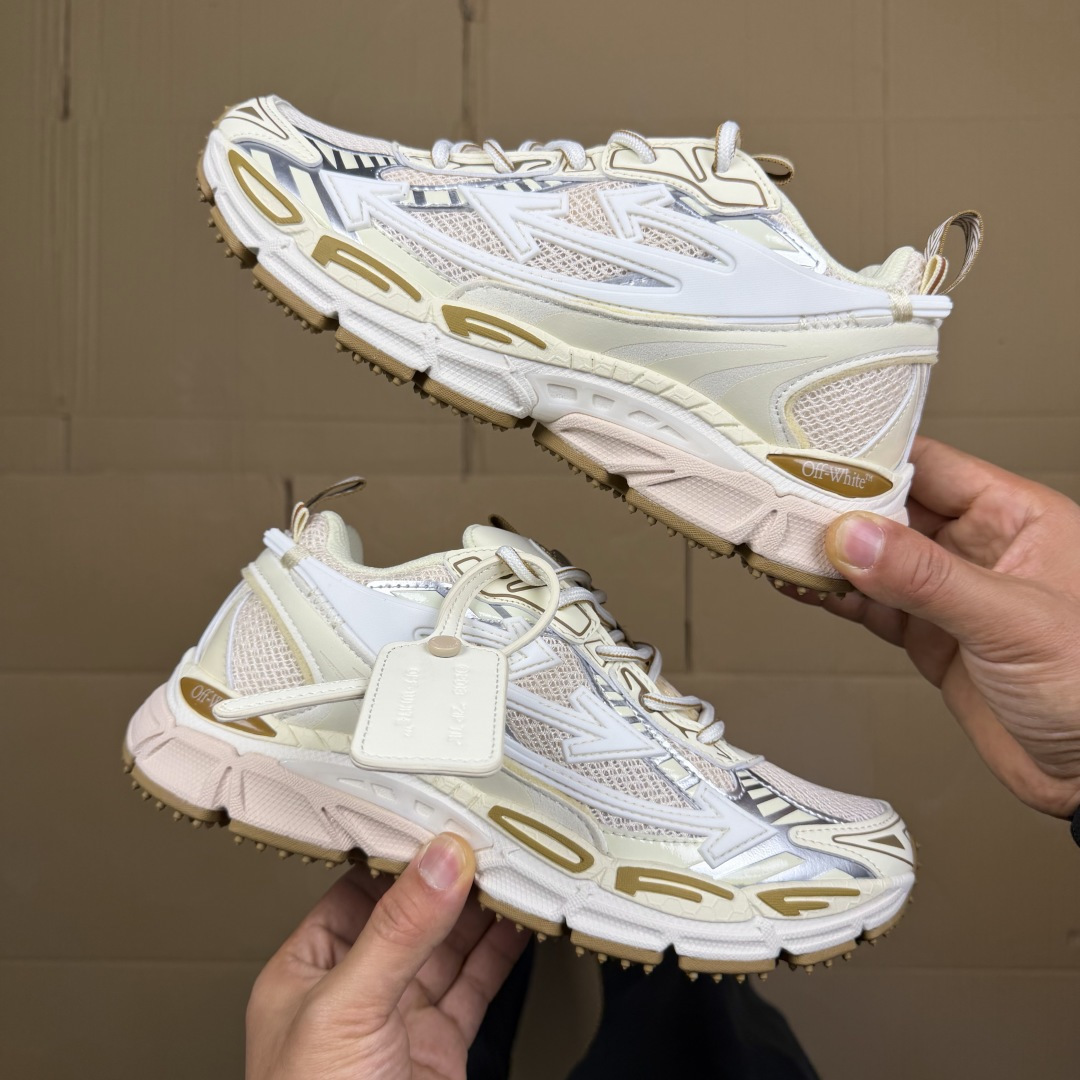 OW解构休闲跑鞋/复古老爹鞋 46色！OFF-WHITE Be Right Back 工艺很复杂！010