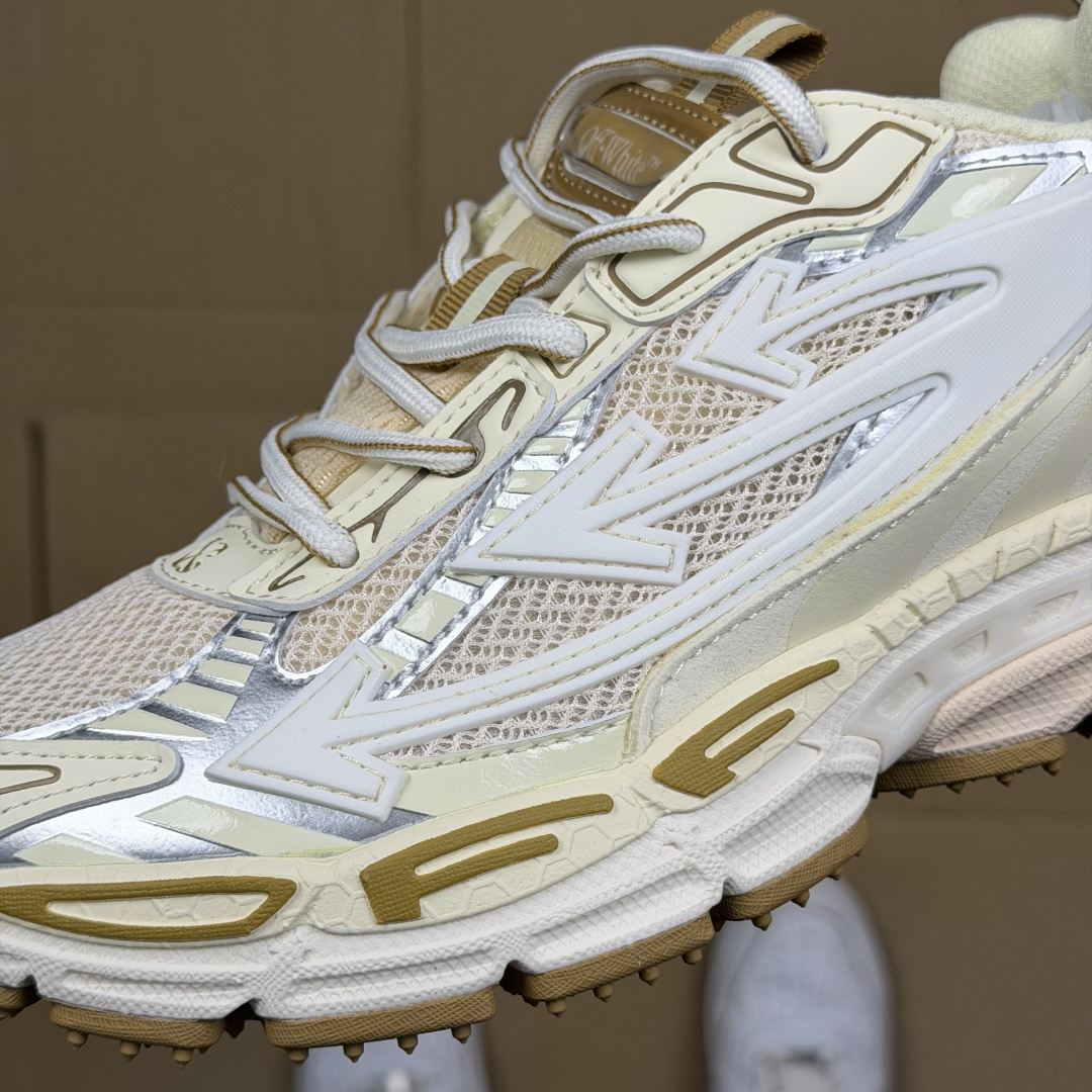 OW解构休闲跑鞋/复古老爹鞋 46色！OFF-WHITE Be Right Back 工艺很复杂！010