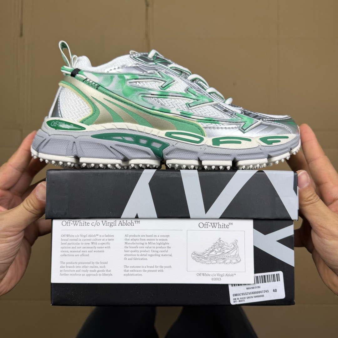 OW解构休闲跑鞋/复古老爹鞋 46色！OFF-WHITE Be Right Back 工艺很复杂！010