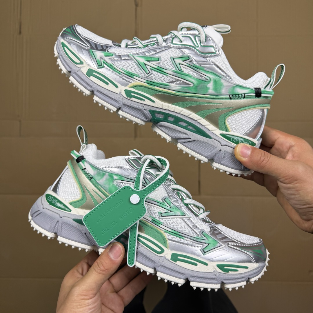 OW解构休闲跑鞋/复古老爹鞋 46色！OFF-WHITE Be Right Back 工艺很复杂！010