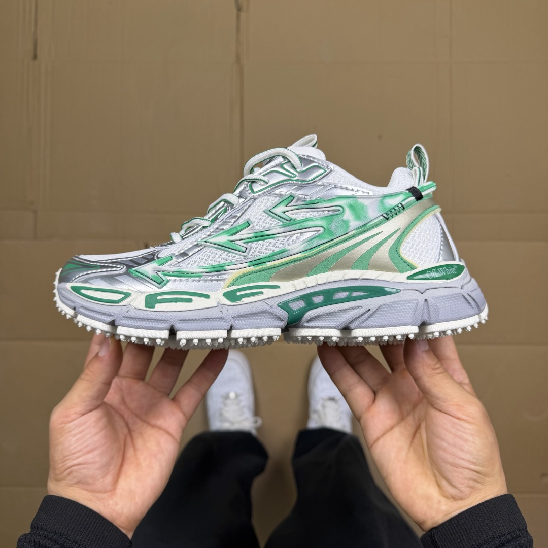 OW解构休闲跑鞋/复古老爹鞋 46色！OFF-WHITE Be Right Back 工艺很复杂！010