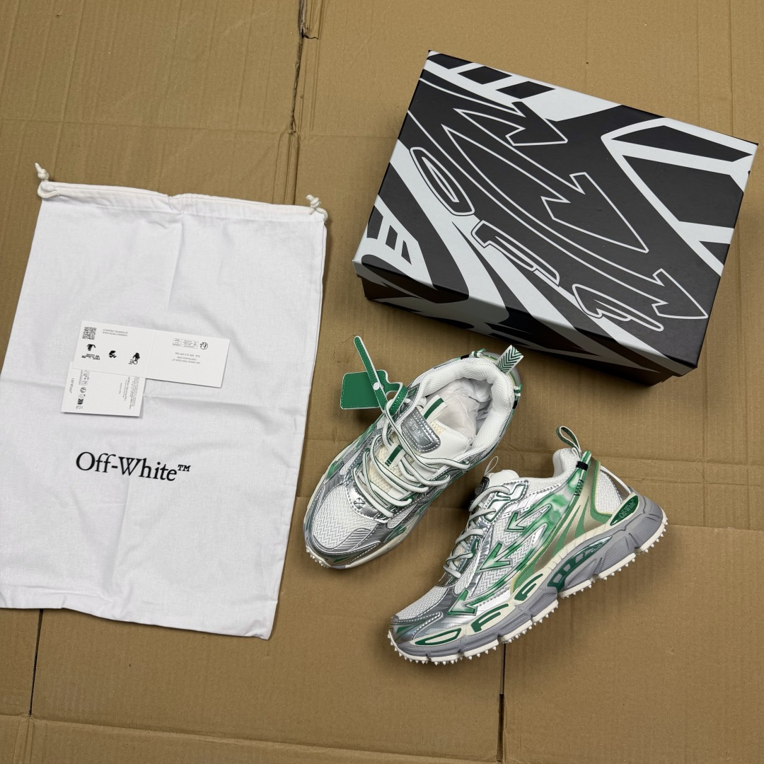 OW解构休闲跑鞋/复古老爹鞋 46色！OFF-WHITE Be Right Back 工艺很复杂！010