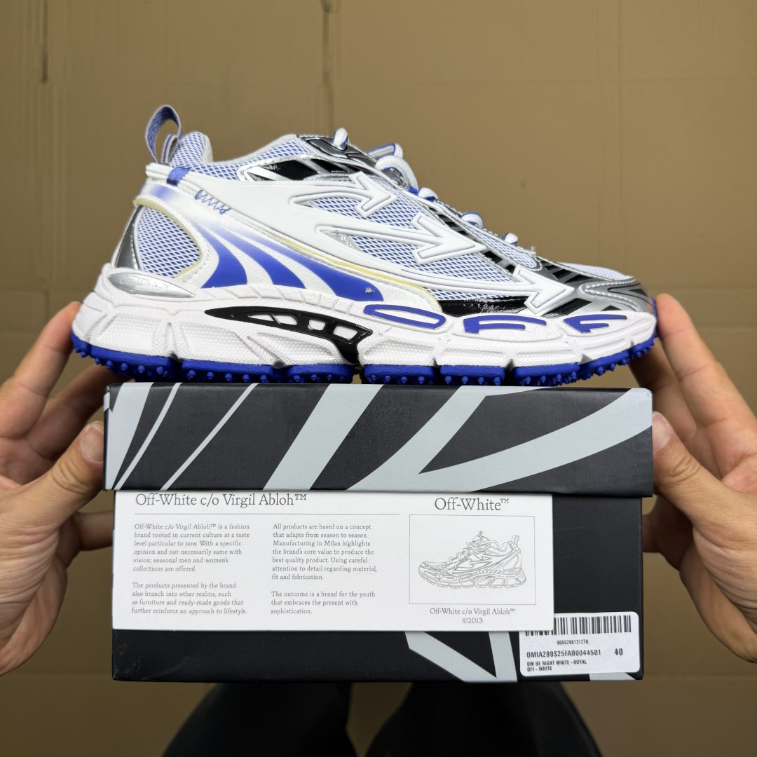 OW解构休闲跑鞋/复古老爹鞋 46色！OFF-WHITE Be Right Back 工艺很复杂！010