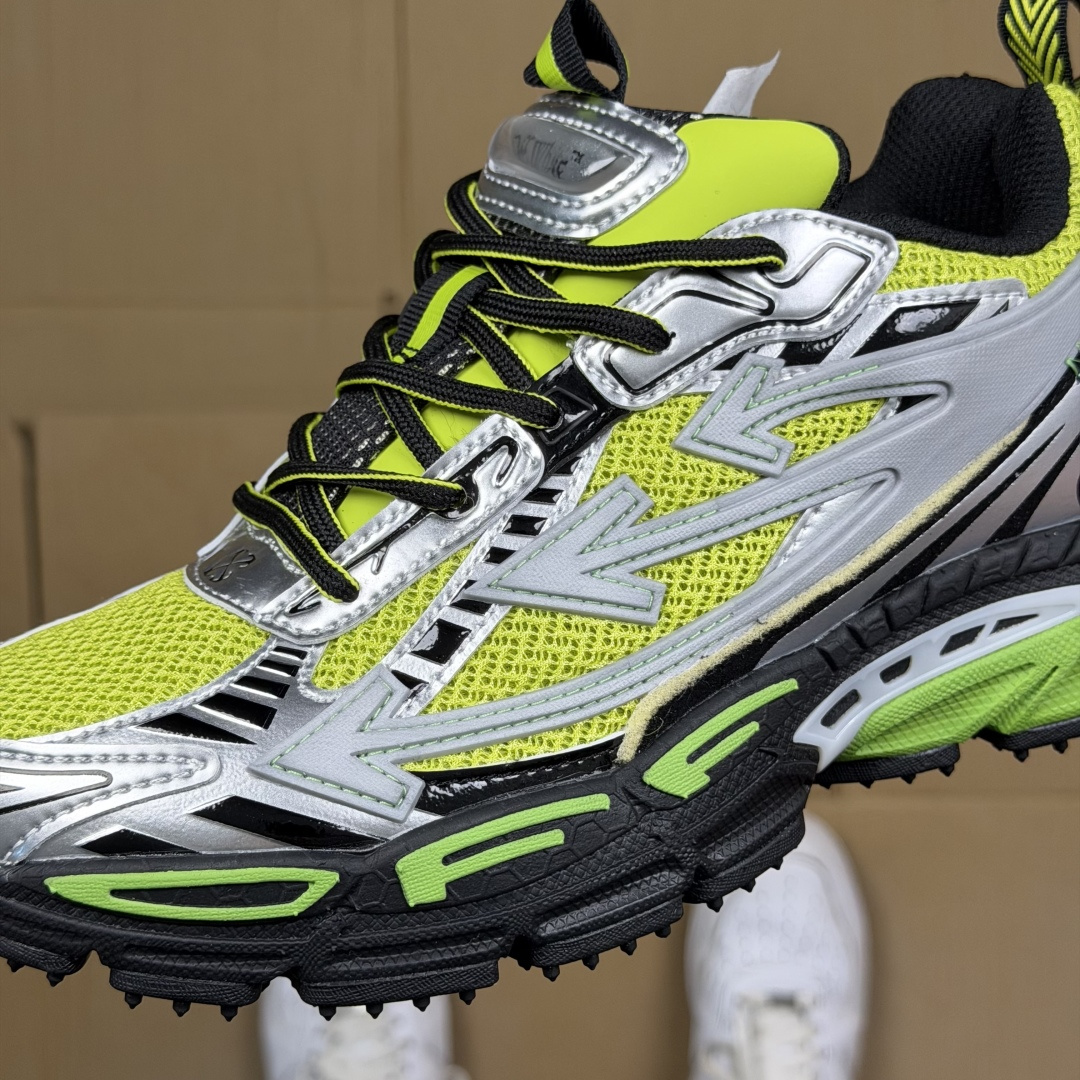 OW解构休闲跑鞋/复古老爹鞋 46色！OFF-WHITE Be Right Back 工艺很复杂！010