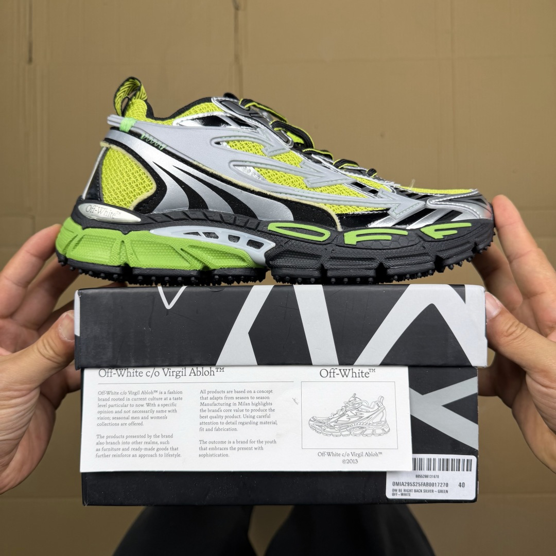 OW解构休闲跑鞋/复古老爹鞋 46色！OFF-WHITE Be Right Back 工艺很复杂！010