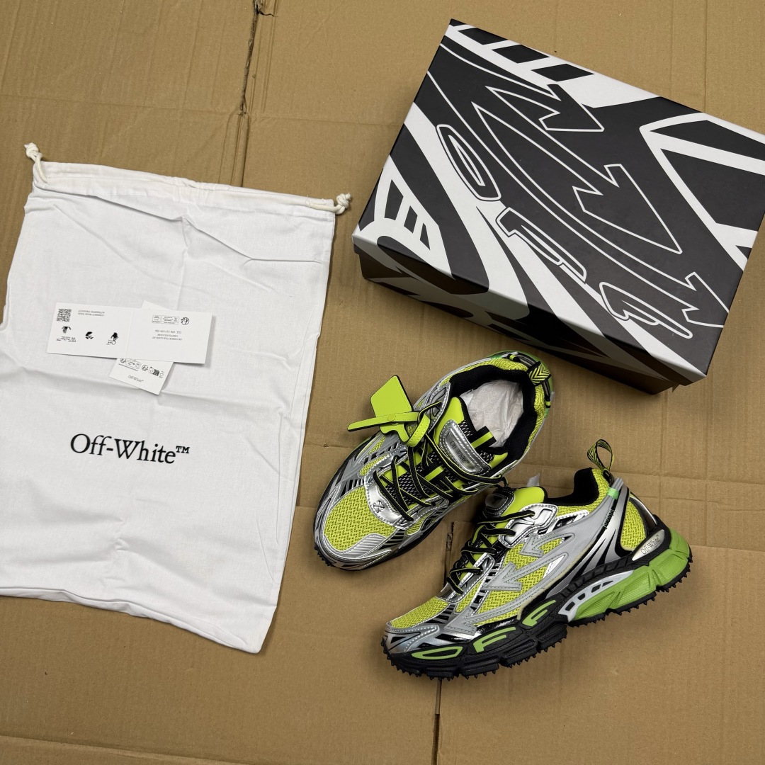 OW解构休闲跑鞋/复古老爹鞋 46色！OFF-WHITE Be Right Back 工艺很复杂！010