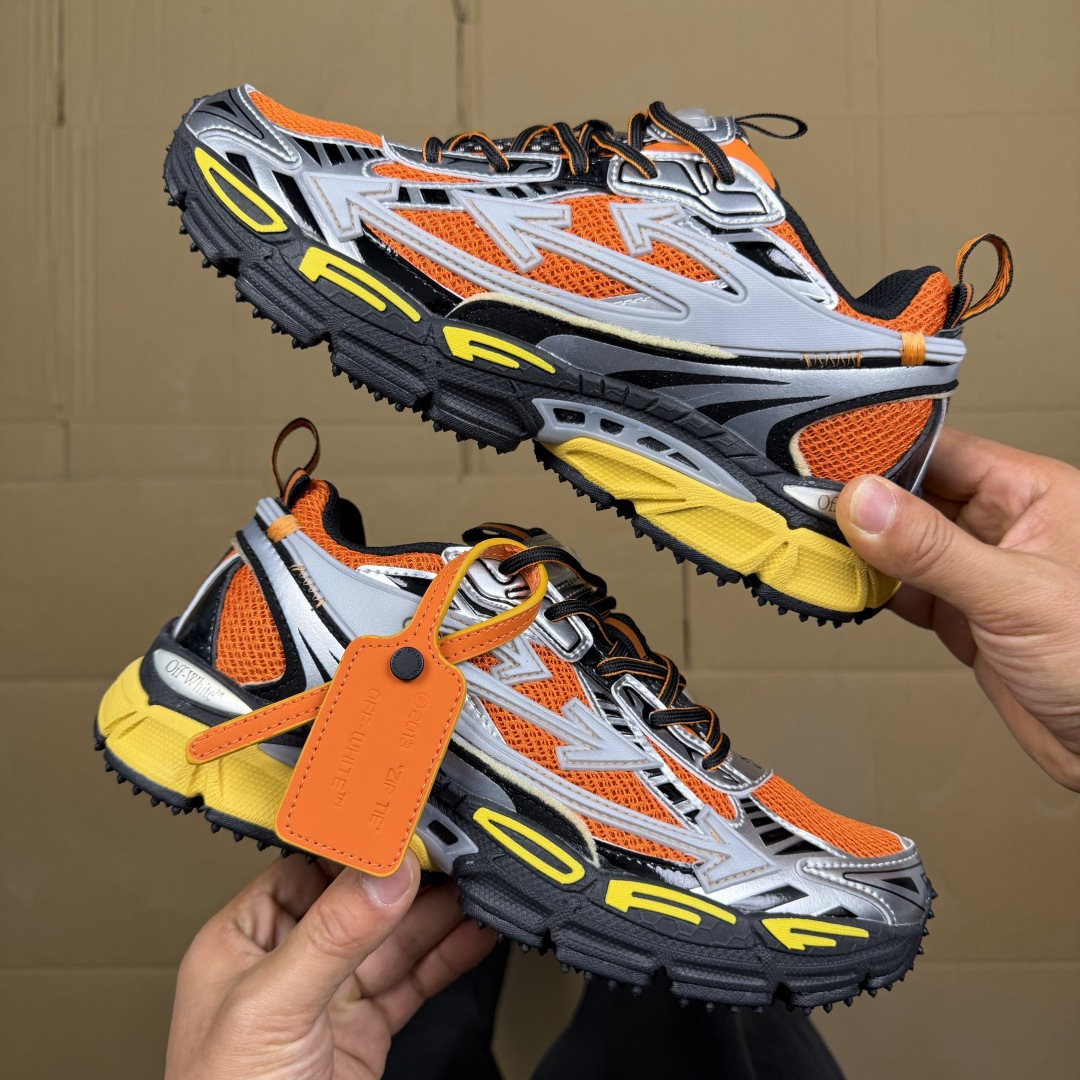 OW解构休闲跑鞋/复古老爹鞋 46色！OFF-WHITE Be Right Back 工艺很复杂！010