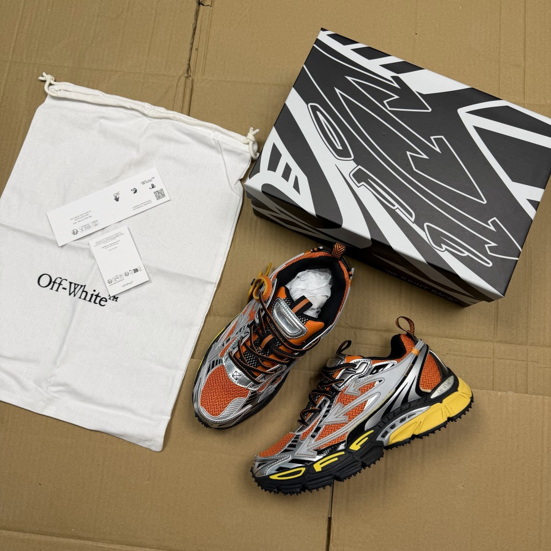 OW解构休闲跑鞋/复古老爹鞋 46色！OFF-WHITE Be Right Back 工艺很复杂！010