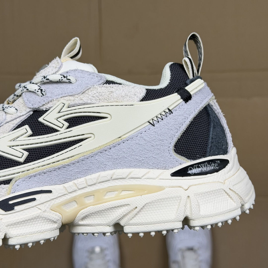 OW解构休闲跑鞋/复古老爹鞋 46色！OFF-WHITE Be Right Back 工艺很复杂！010