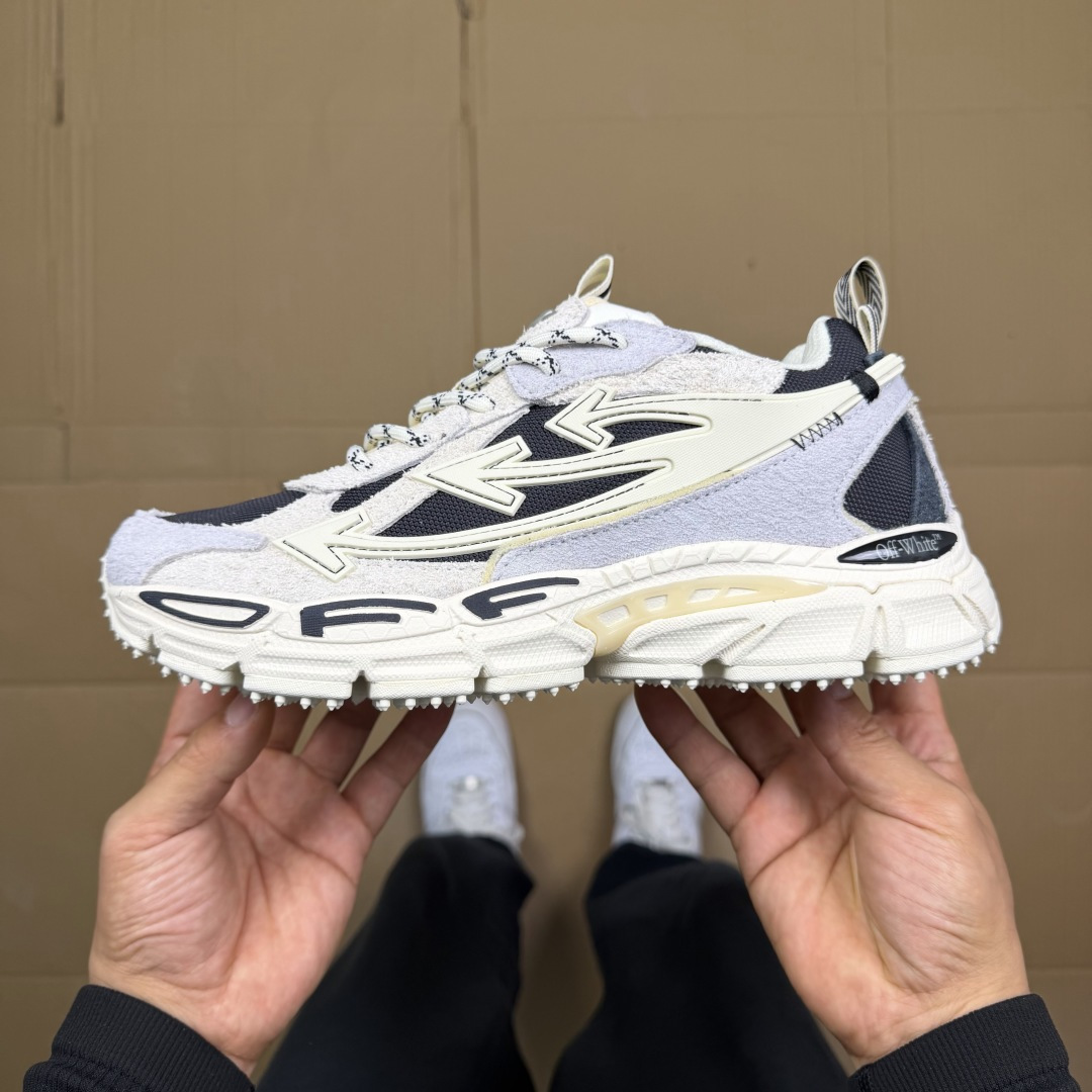 OW解构休闲跑鞋/复古老爹鞋 46色！OFF-WHITE Be Right Back 工艺很复杂！010