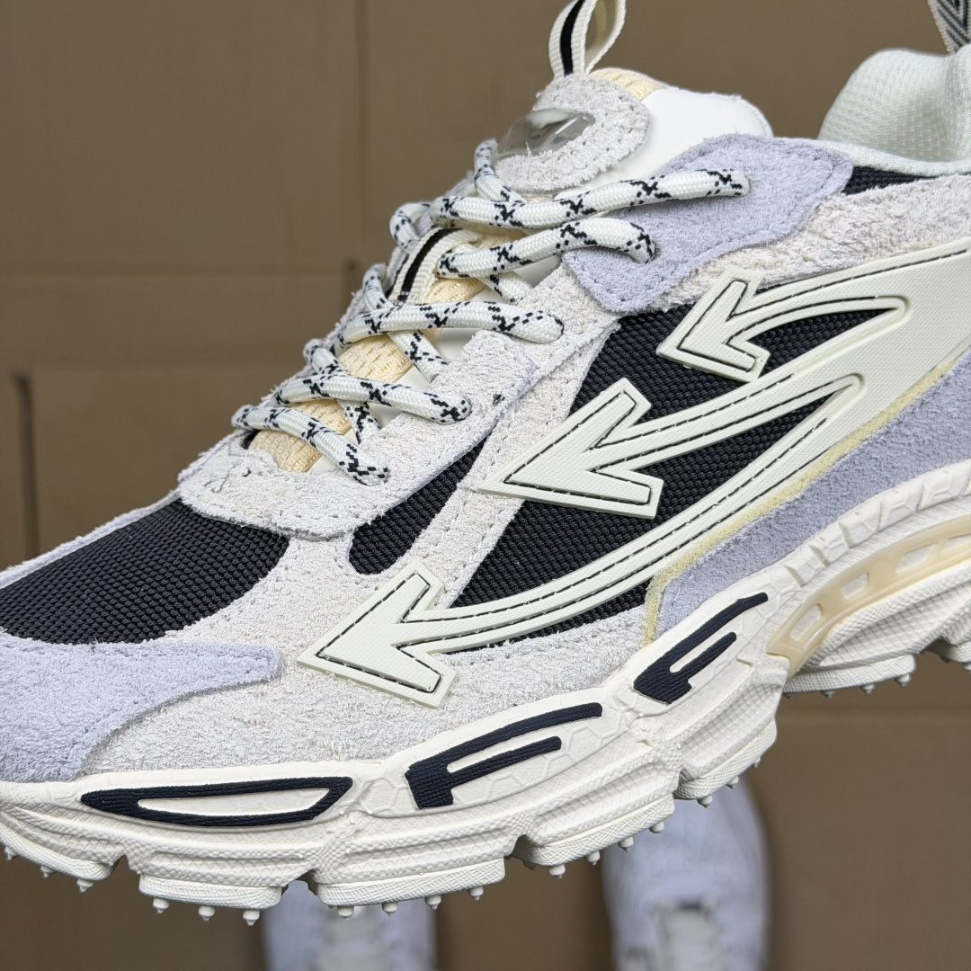 OW解构休闲跑鞋/复古老爹鞋 46色！OFF-WHITE Be Right Back 工艺很复杂！010