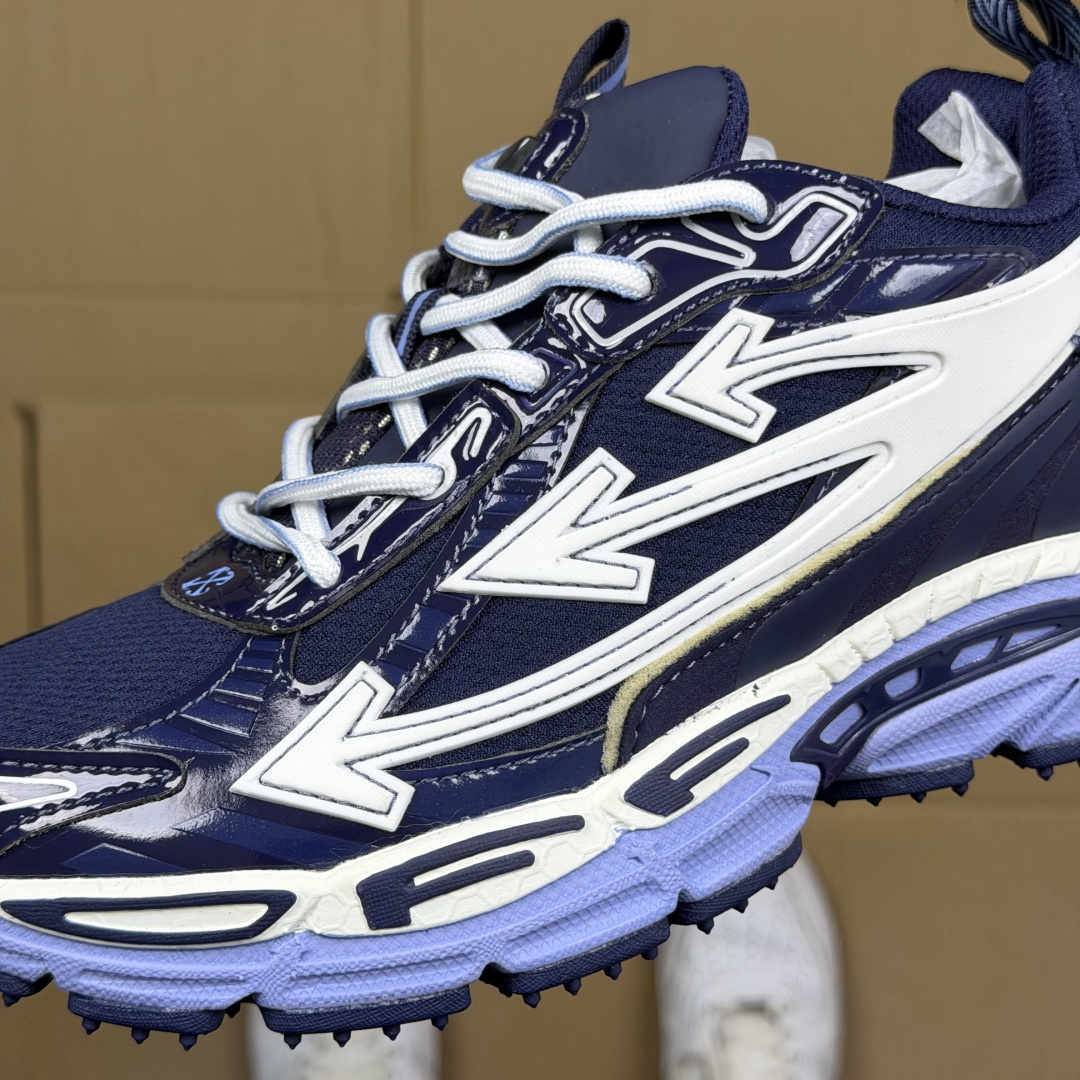 OW解构休闲跑鞋/复古老爹鞋 46色！OFF-WHITE Be Right Back 工艺很复杂！010