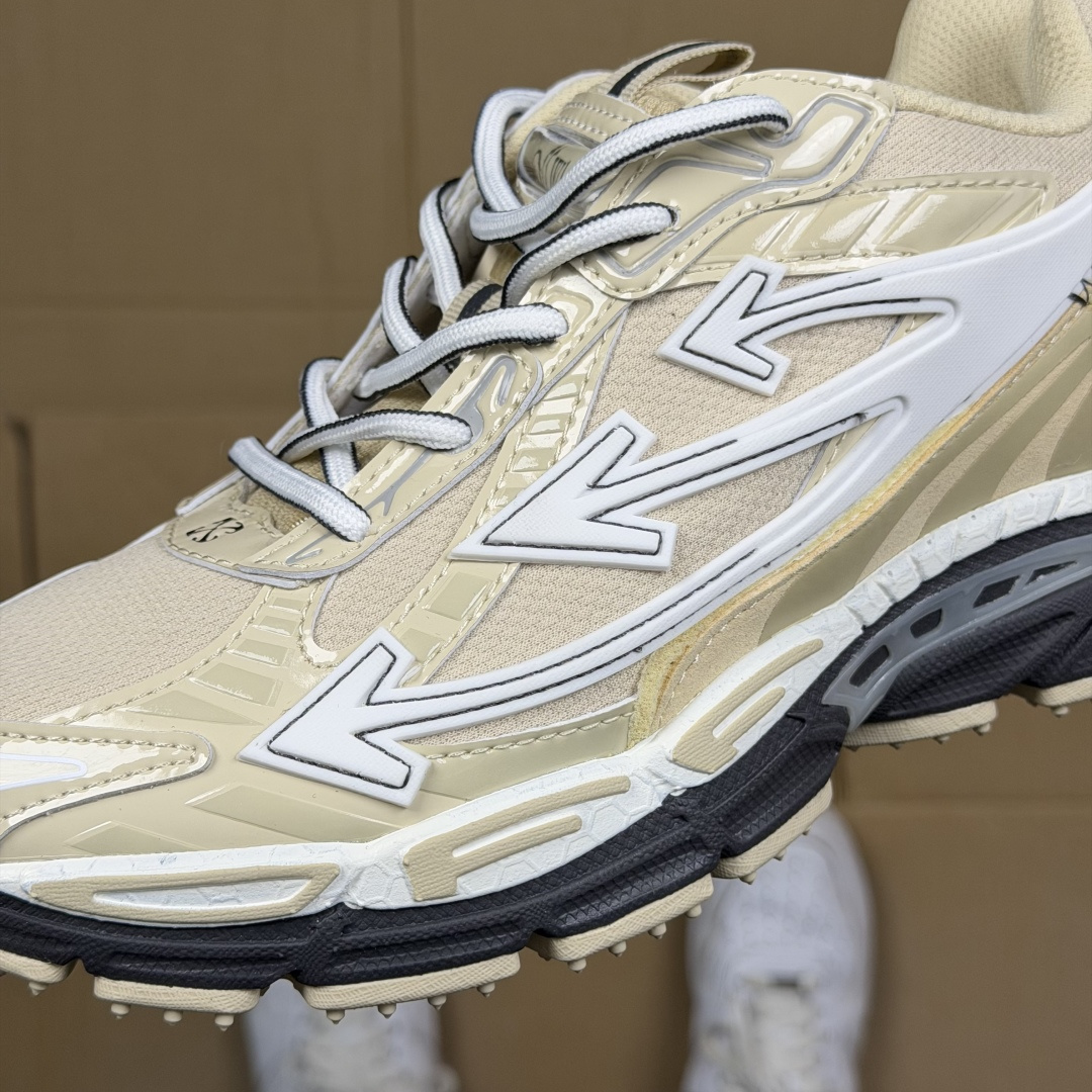 OW解构休闲跑鞋/复古老爹鞋 46色！OFF-WHITE Be Right Back 工艺很复杂！010