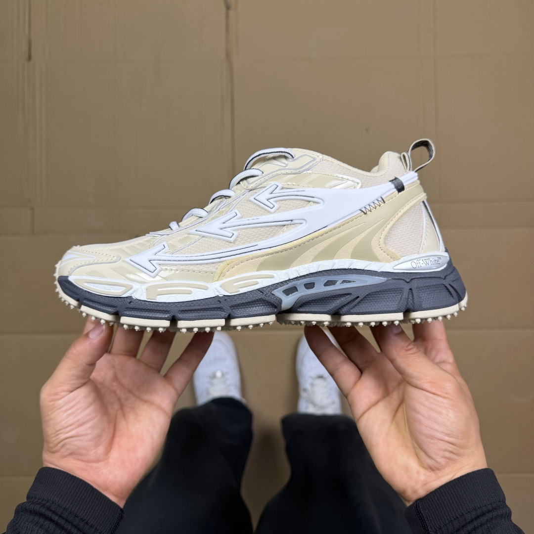 OW解构休闲跑鞋/复古老爹鞋 46色！OFF-WHITE Be Right Back 工艺很复杂！010