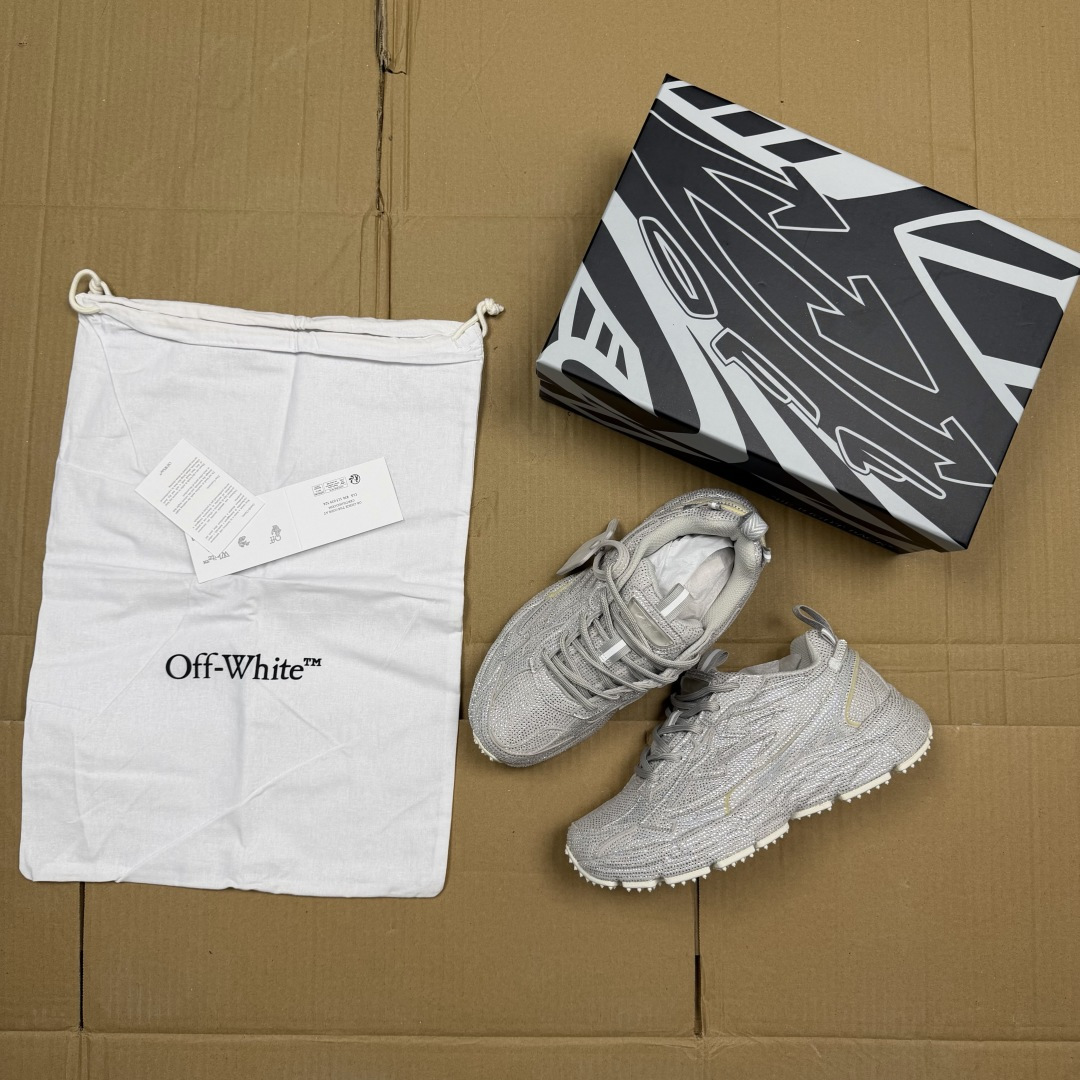 OW解构休闲跑鞋/复古老爹鞋 46色！OFF-WHITE Be Right Back 工艺很复杂！010