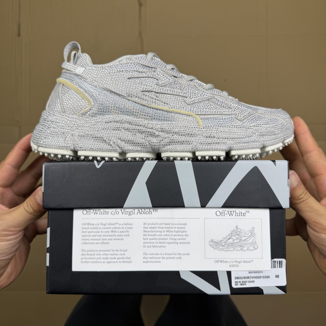 OW解构休闲跑鞋/复古老爹鞋 46色！OFF-WHITE Be Right Back 工艺很复杂！010