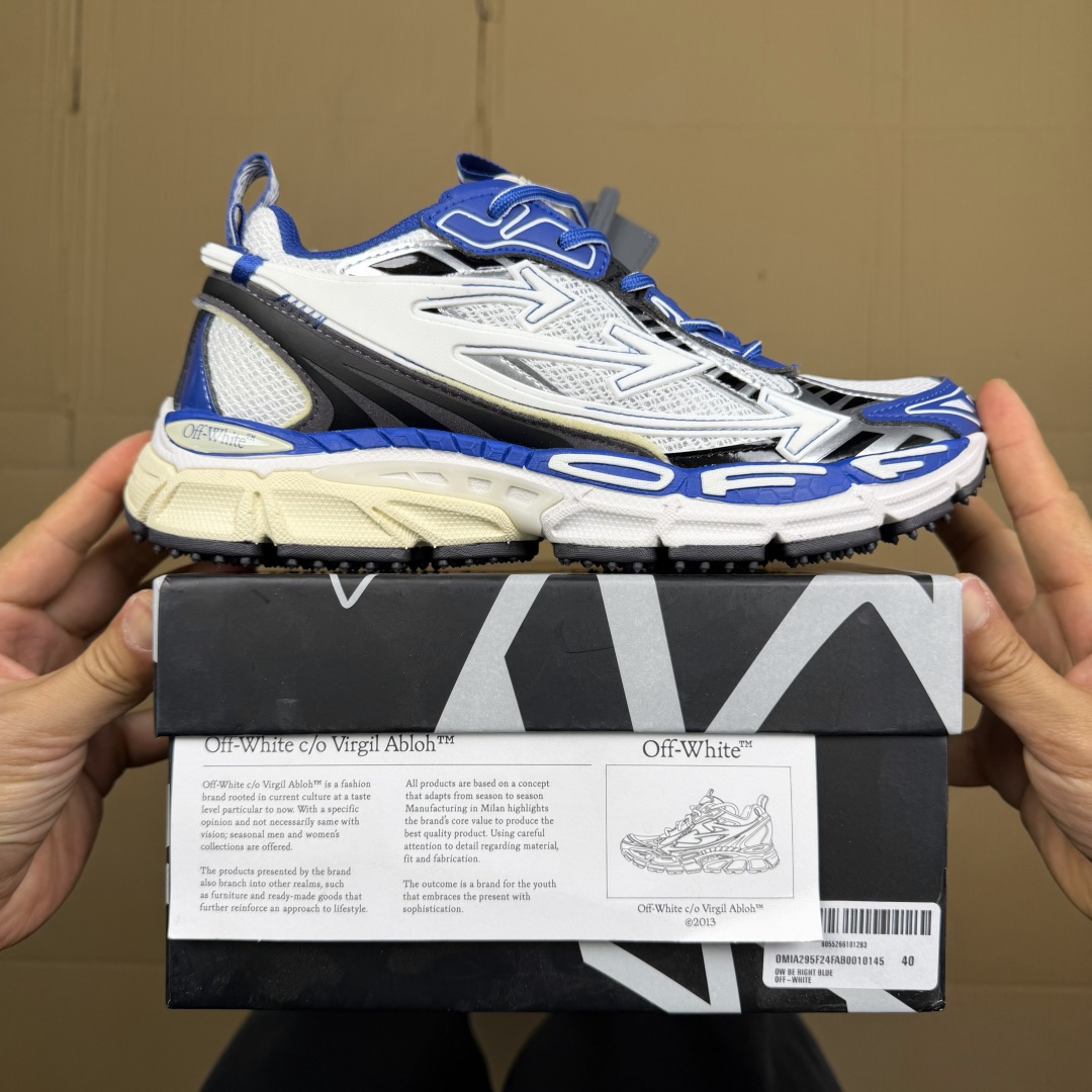 OW解构休闲跑鞋/复古老爹鞋 46色！OFF-WHITE Be Right Back 工艺很复杂！010
