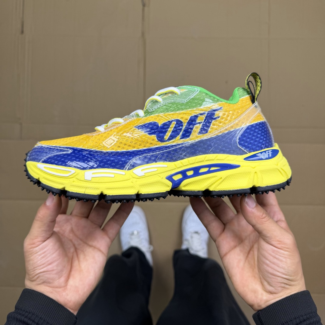 OW解构休闲跑鞋/复古老爹鞋 46色！OFF-WHITE Be Right Back 工艺很复杂！010