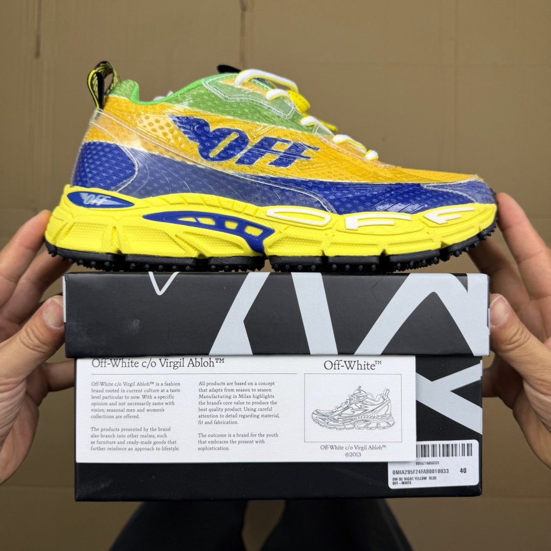 OW解构休闲跑鞋/复古老爹鞋 46色！OFF-WHITE Be Right Back 工艺很复杂！010