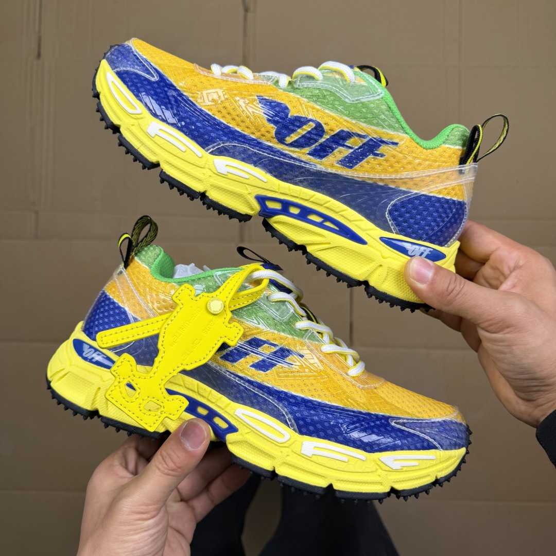 OW解构休闲跑鞋/复古老爹鞋 46色！OFF-WHITE Be Right Back 工艺很复杂！010