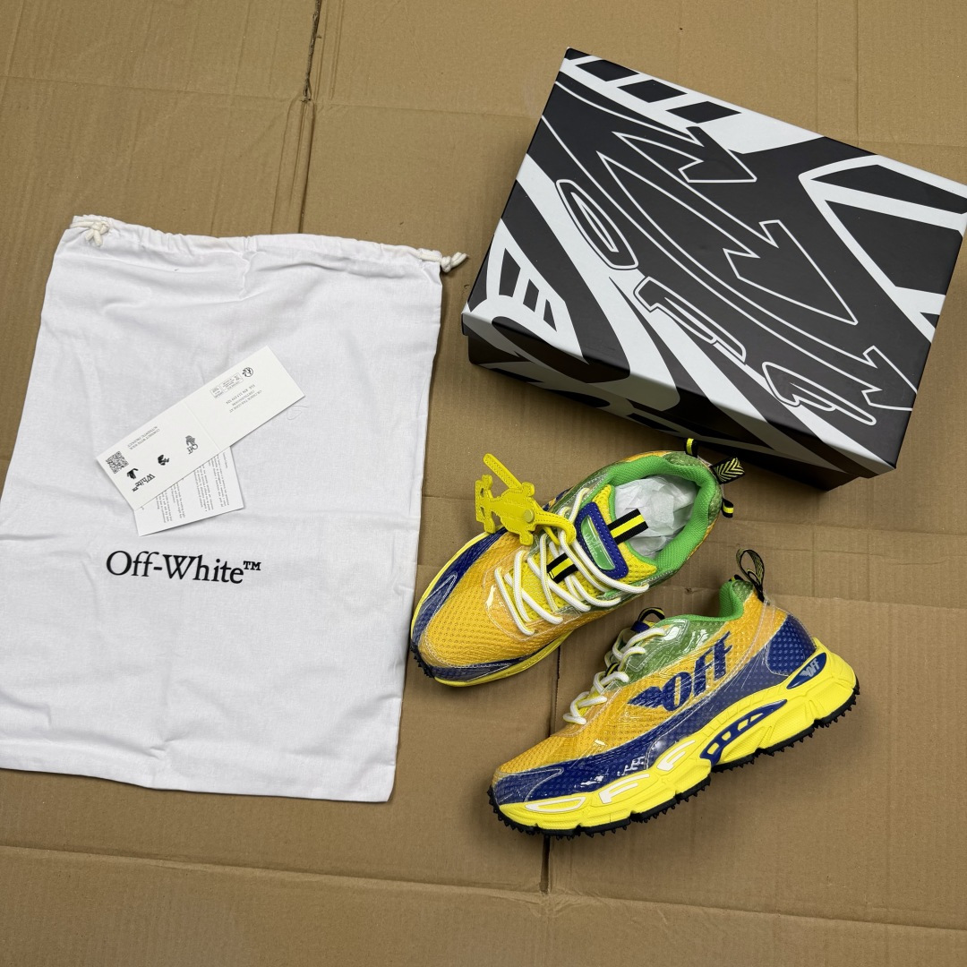 OW解构休闲跑鞋/复古老爹鞋 46色！OFF-WHITE Be Right Back 工艺很复杂！010