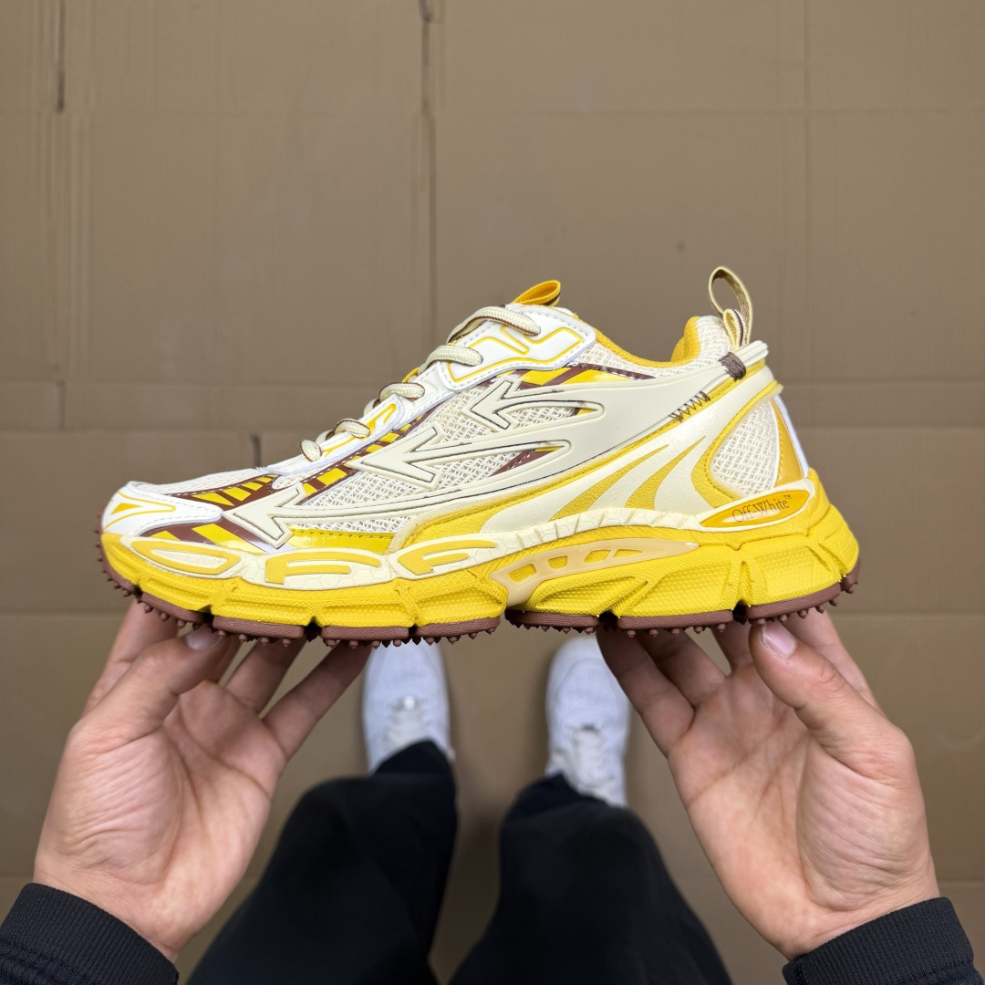 OW解构休闲跑鞋/复古老爹鞋 46色！OFF-WHITE Be Right Back 工艺很复杂！010