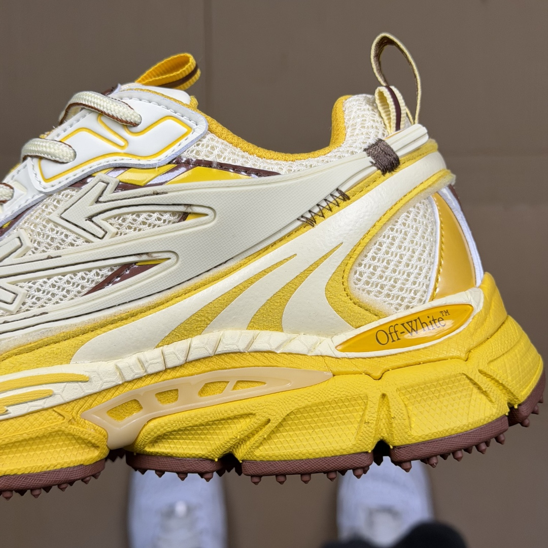 OW解构休闲跑鞋/复古老爹鞋 46色！OFF-WHITE Be Right Back 工艺很复杂！010