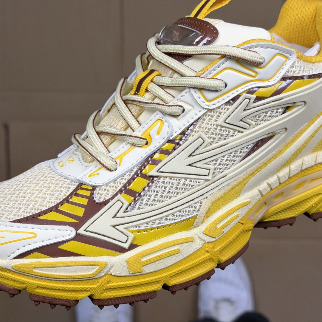 OW解构休闲跑鞋/复古老爹鞋 46色！OFF-WHITE Be Right Back 工艺很复杂！010