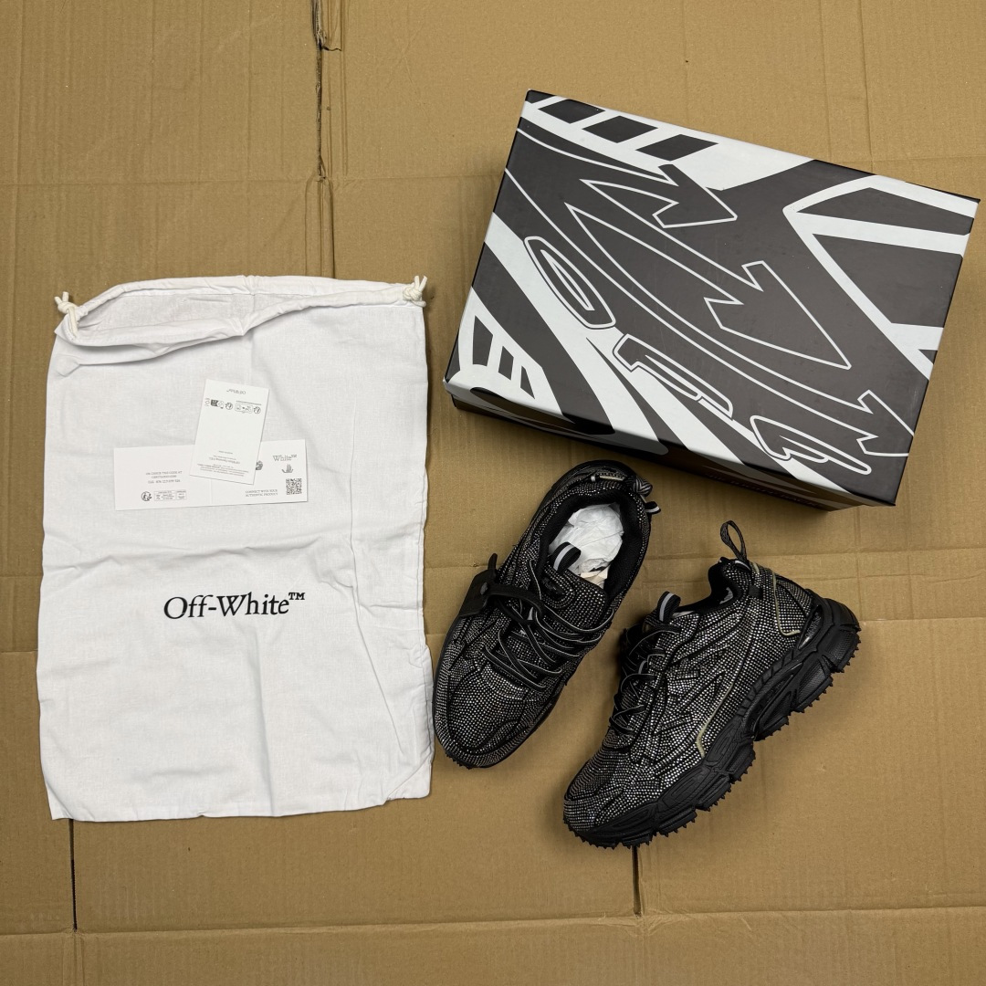 OW解构休闲跑鞋/复古老爹鞋 46色！OFF-WHITE Be Right Back 工艺很复杂！010