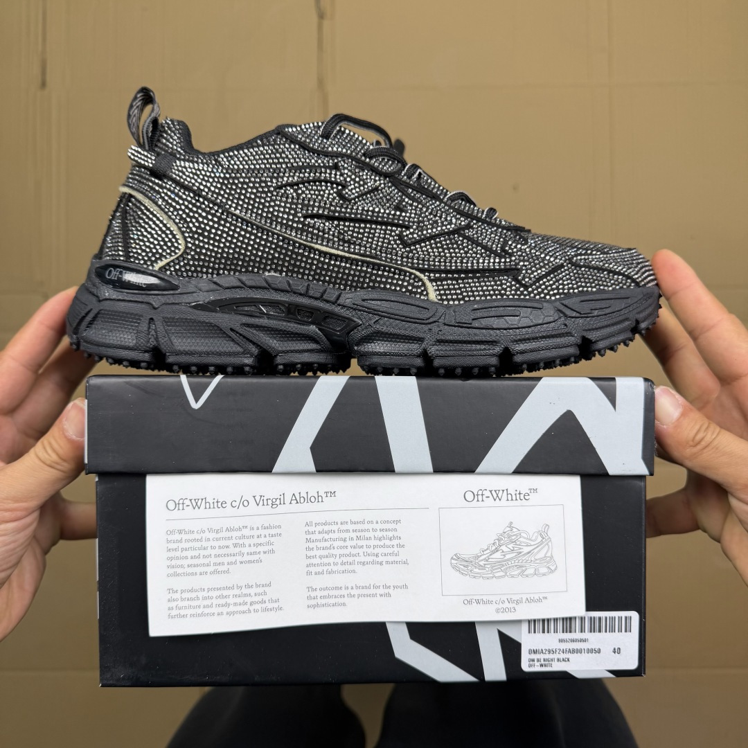 OW解构休闲跑鞋/复古老爹鞋 46色！OFF-WHITE Be Right Back 工艺很复杂！010