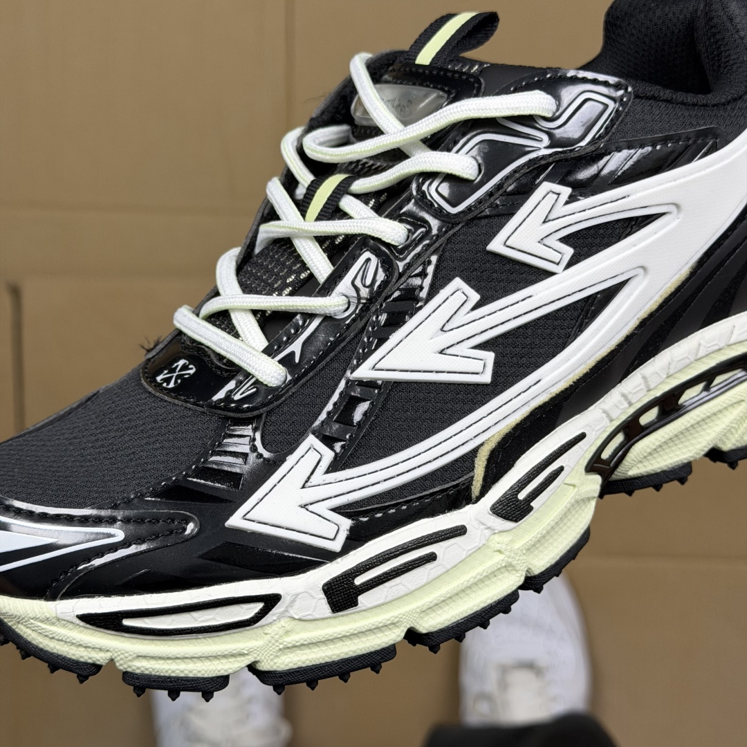 OW解构休闲跑鞋/复古老爹鞋 46色！OFF-WHITE Be Right Back 工艺很复杂！010