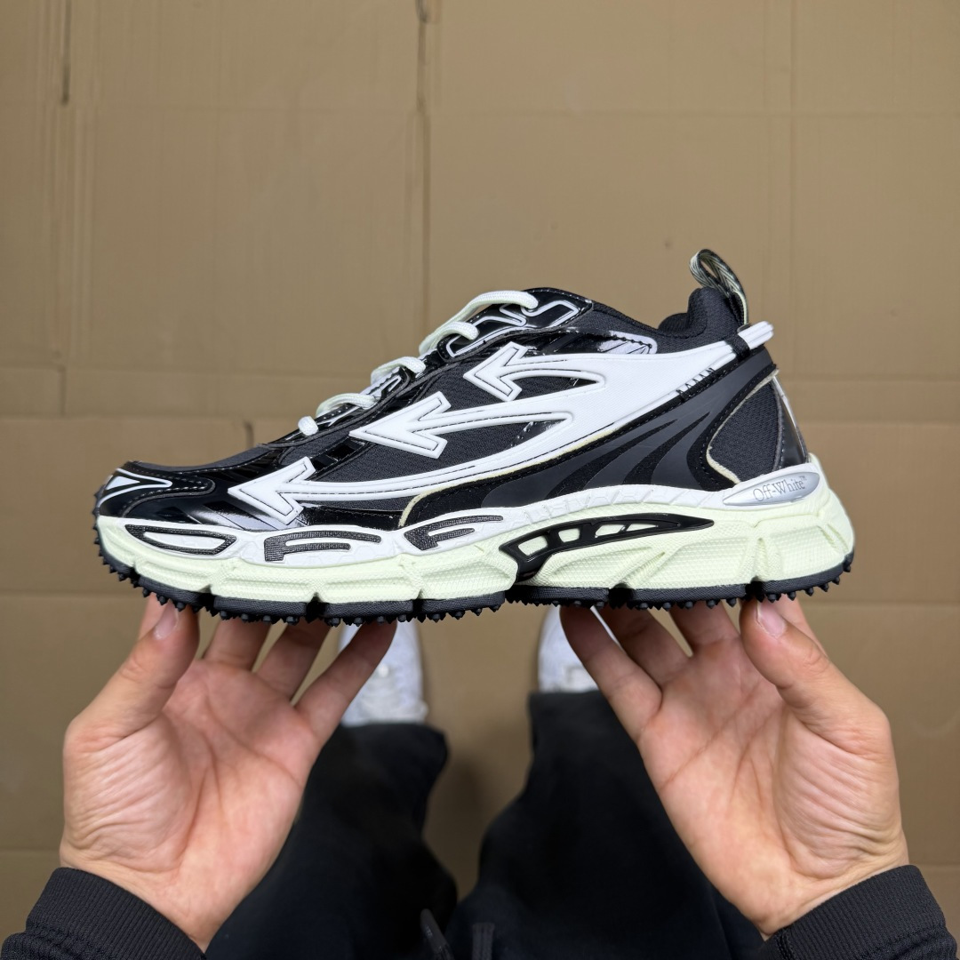 OW解构休闲跑鞋/复古老爹鞋 46色！OFF-WHITE Be Right Back 工艺很复杂！010
