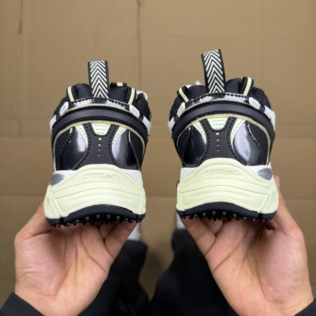 OW解构休闲跑鞋/复古老爹鞋 46色！OFF-WHITE Be Right Back 工艺很复杂！010