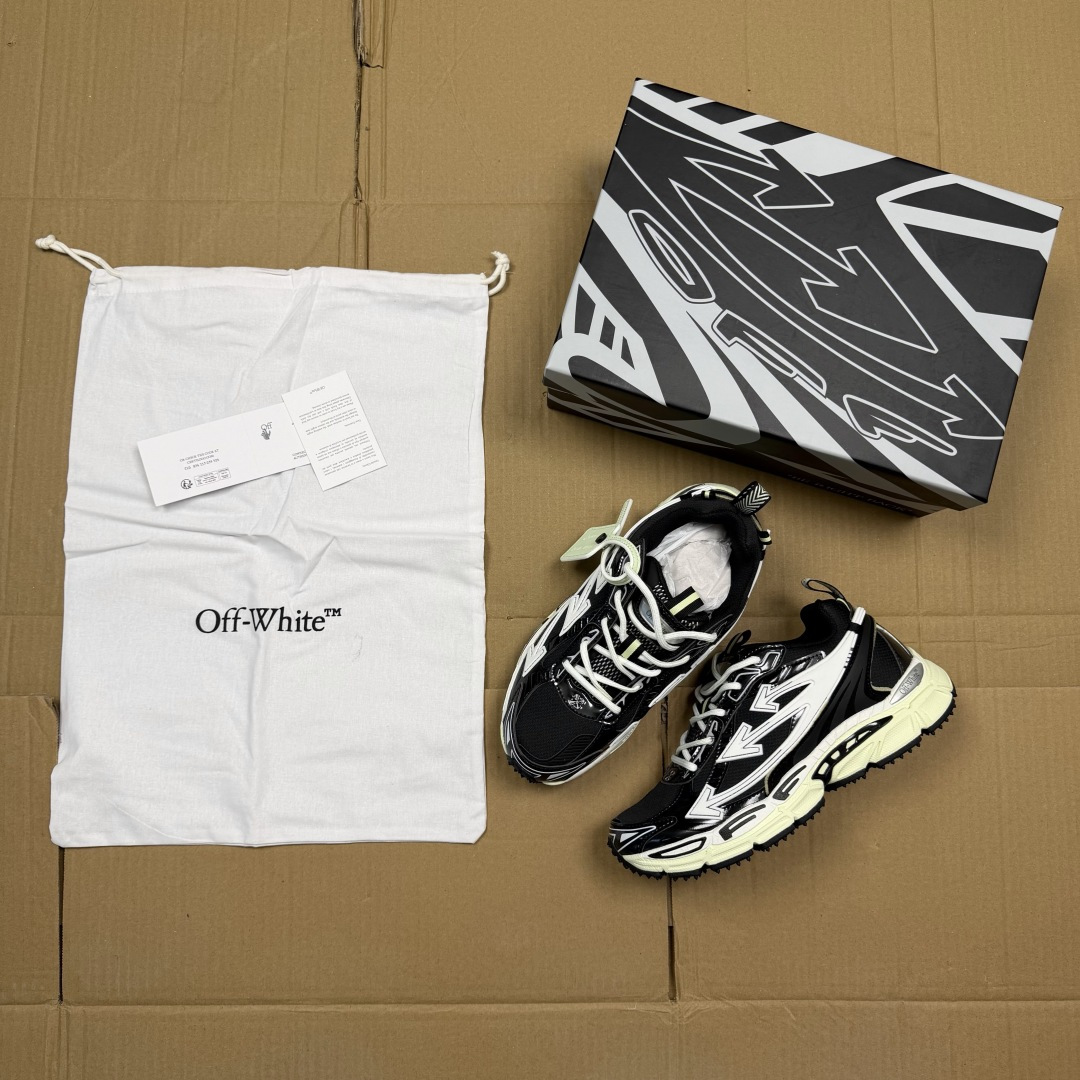 OW解构休闲跑鞋/复古老爹鞋 46色！OFF-WHITE Be Right Back 工艺很复杂！010