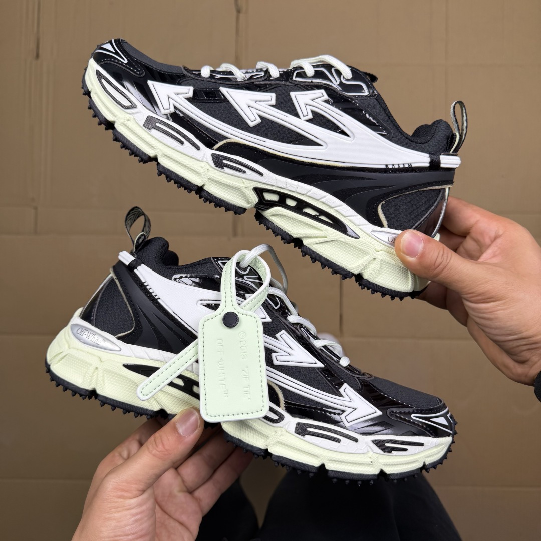 OW解构休闲跑鞋/复古老爹鞋 46色！OFF-WHITE Be Right Back 工艺很复杂！010