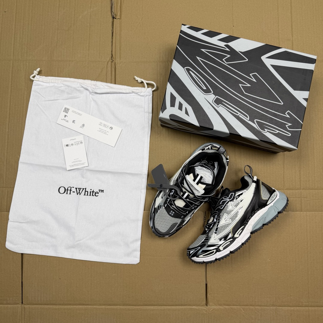 OW解构休闲跑鞋/复古老爹鞋 46色！OFF-WHITE Be Right Back 工艺很复杂！010