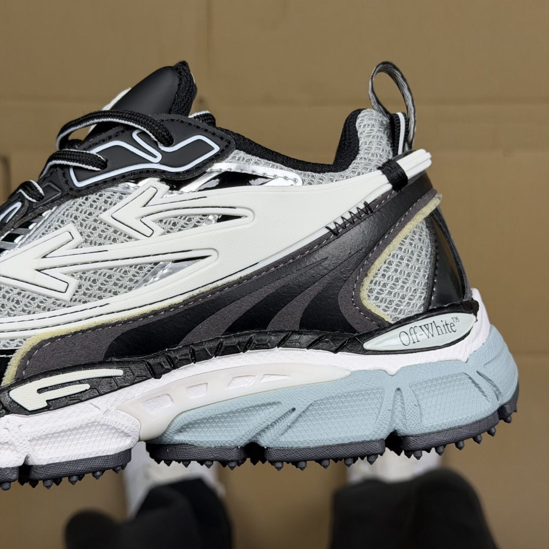 OW解构休闲跑鞋/复古老爹鞋 46色！OFF-WHITE Be Right Back 工艺很复杂！010