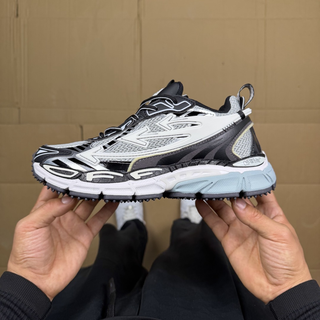 OW解构休闲跑鞋/复古老爹鞋 46色！OFF-WHITE Be Right Back 工艺很复杂！010