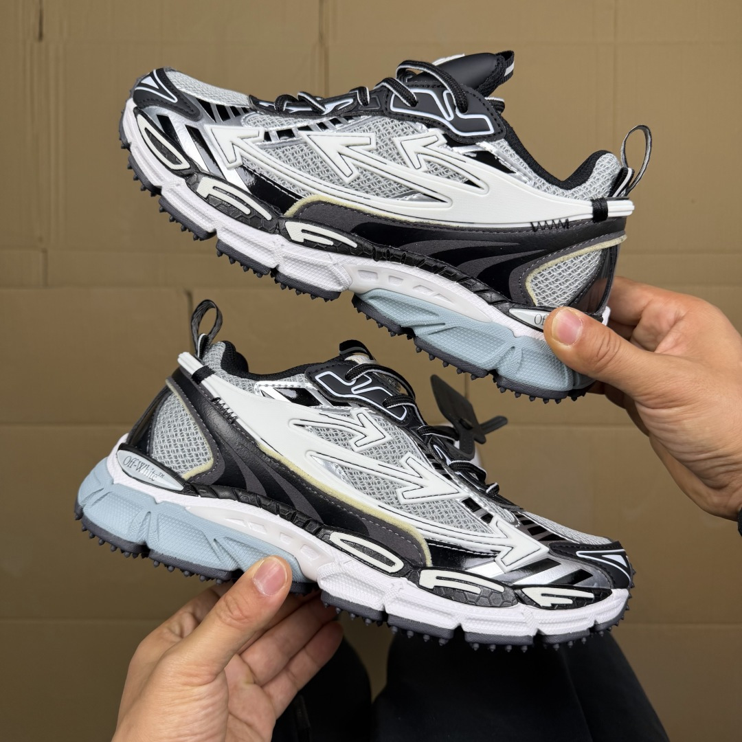 OW解构休闲跑鞋/复古老爹鞋 46色！OFF-WHITE Be Right Back 工艺很复杂！010