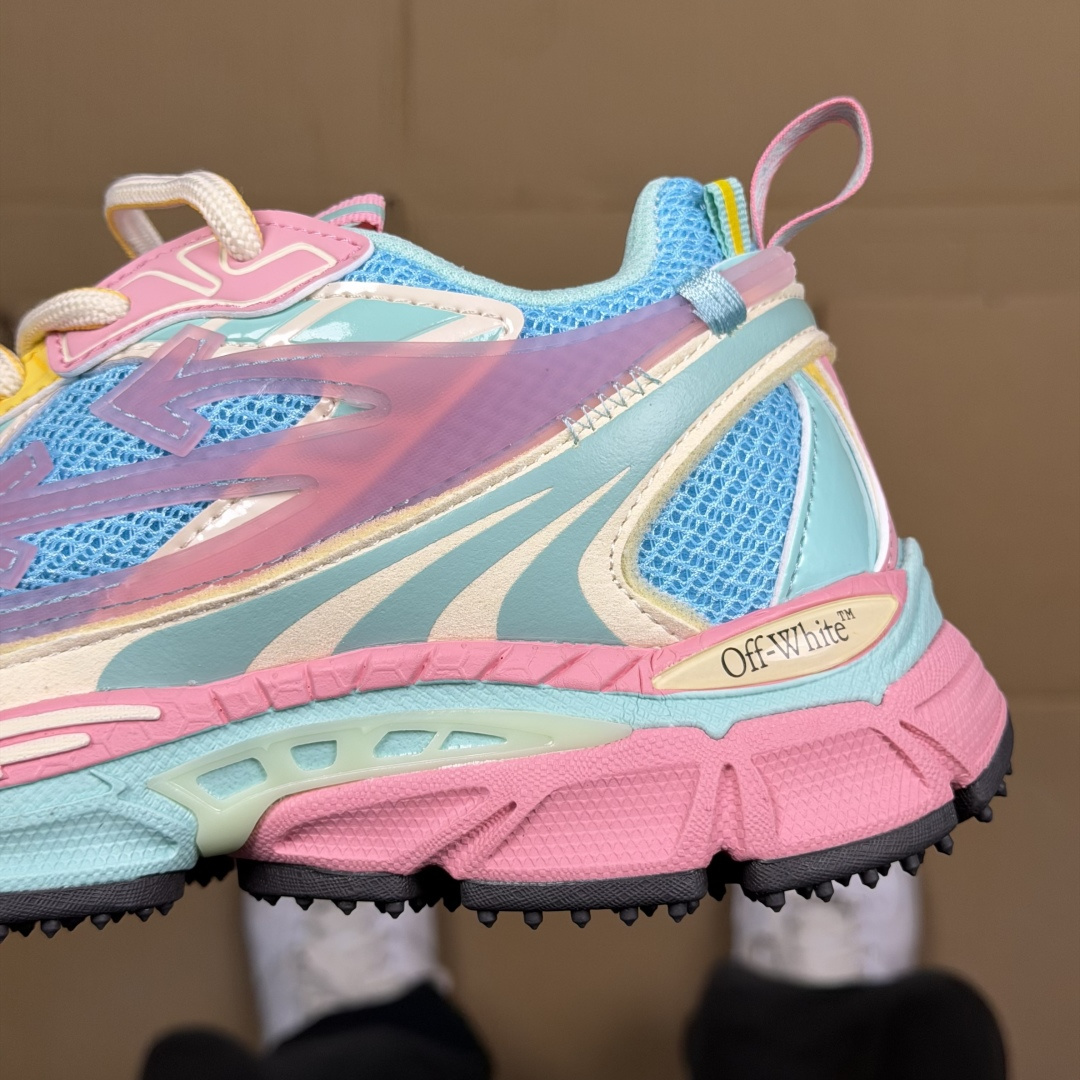 OW解构休闲跑鞋/复古老爹鞋 46色！OFF-WHITE Be Right Back 工艺很复杂！010