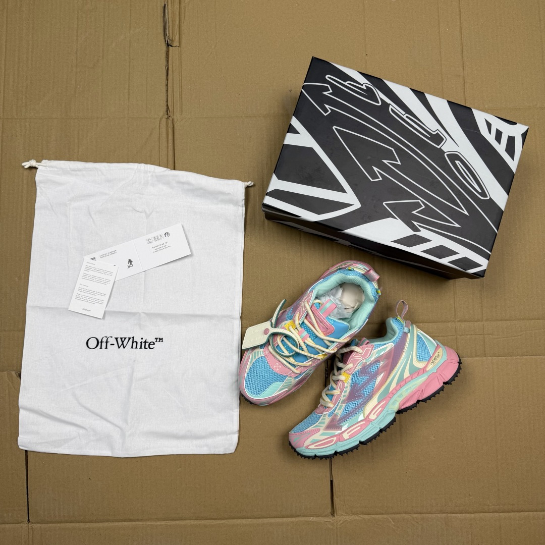 OW解构休闲跑鞋/复古老爹鞋 46色！OFF-WHITE Be Right Back 工艺很复杂！010