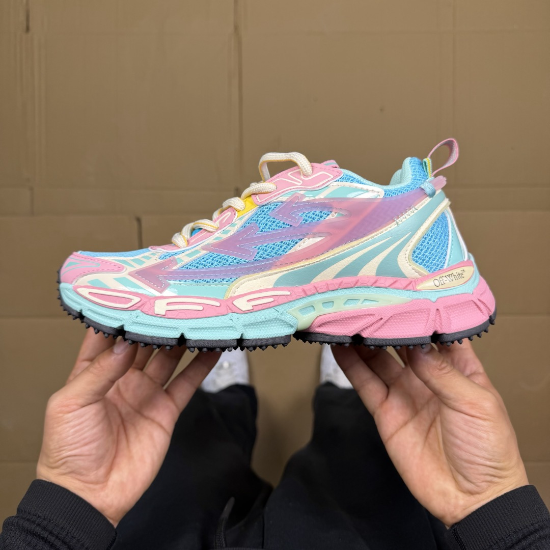 OW解构休闲跑鞋/复古老爹鞋 46色！OFF-WHITE Be Right Back 工艺很复杂！010