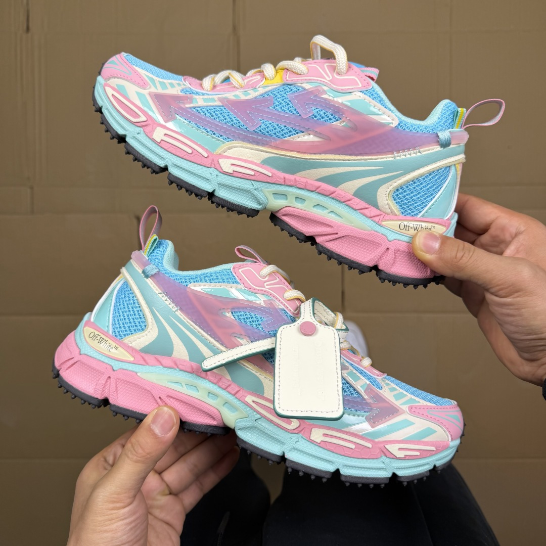 OW解构休闲跑鞋/复古老爹鞋 46色！OFF-WHITE Be Right Back 工艺很复杂！010