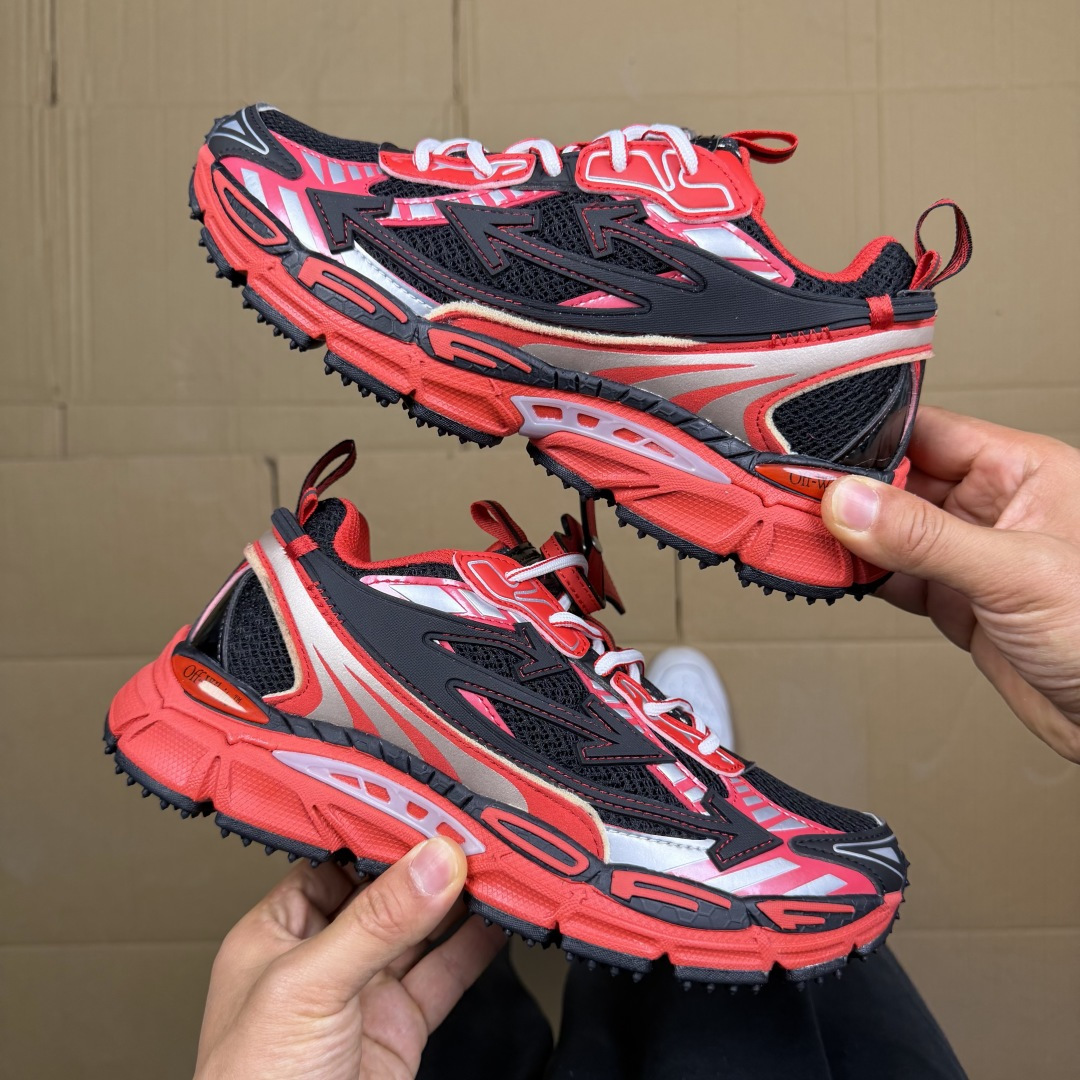 OW解构休闲跑鞋/复古老爹鞋 46色！OFF-WHITE Be Right Back 工艺很复杂！010