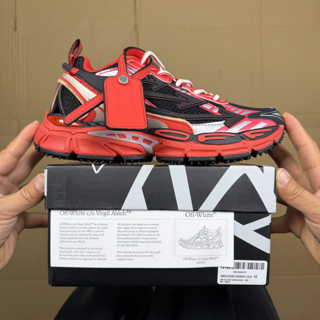 OW解构休闲跑鞋/复古老爹鞋 46色！OFF-WHITE Be Right Back 工艺很复杂！010