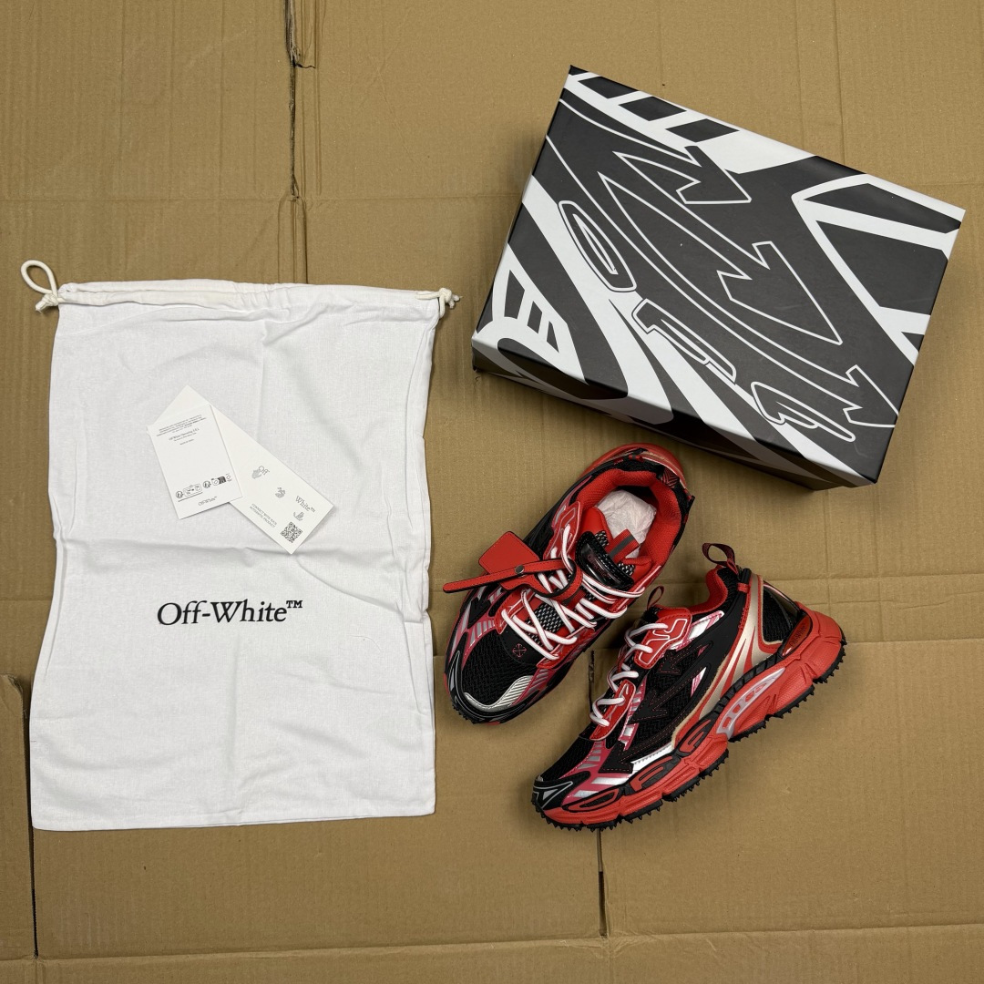 OW解构休闲跑鞋/复古老爹鞋 46色！OFF-WHITE Be Right Back 工艺很复杂！010