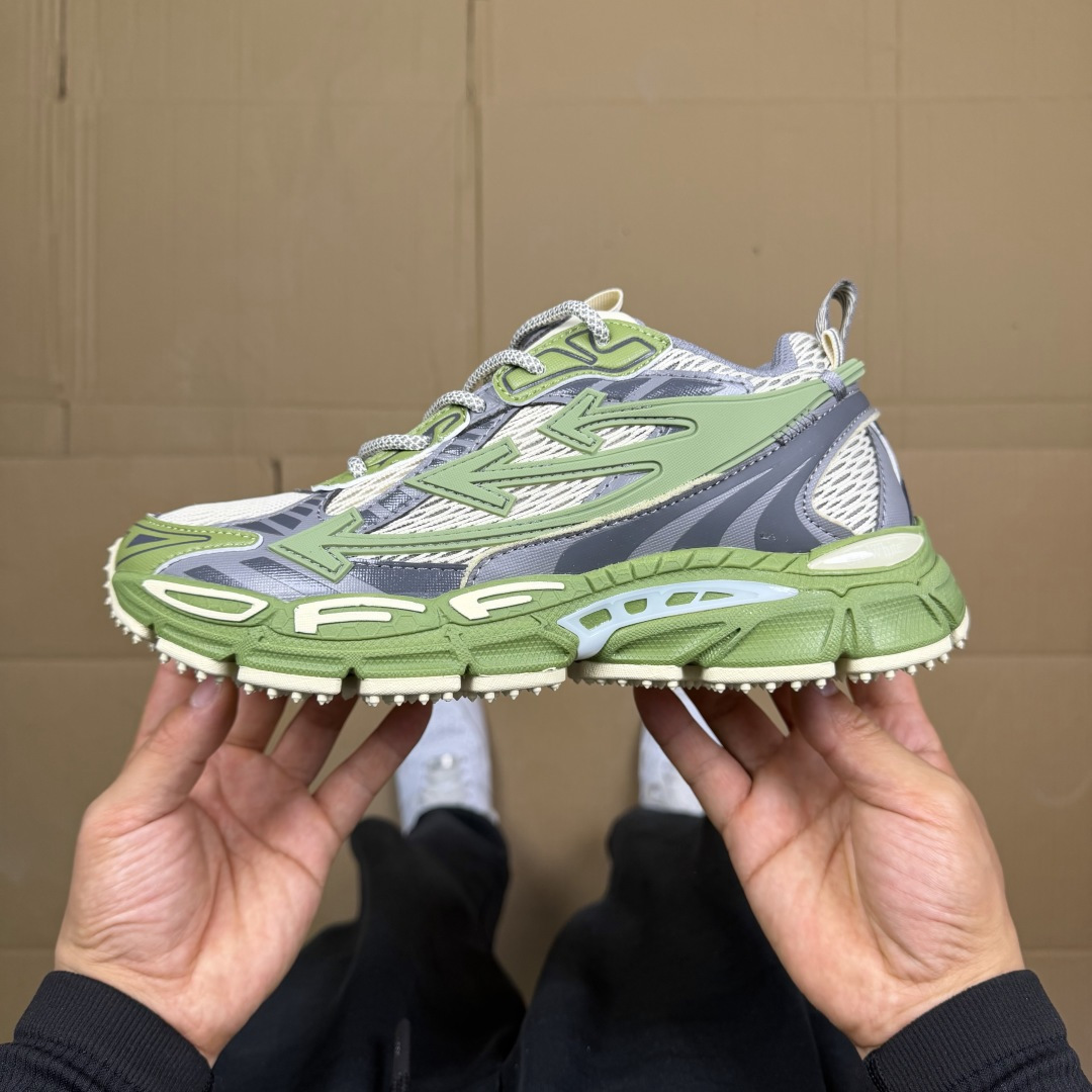 OW解构休闲跑鞋/复古老爹鞋 46色！OFF-WHITE Be Right Back 工艺很复杂！010